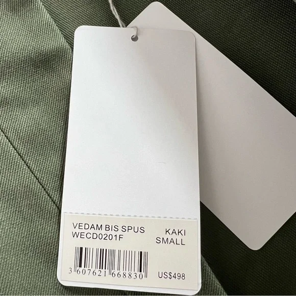 Zadig Voltaire Vedam Bis Skull Military Jacket Kaki Size S NEW Jackets & Coats